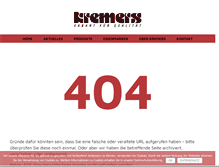 Tablet Screenshot of kremers.gatworks.net